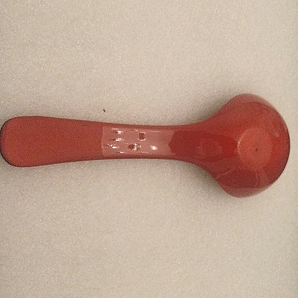 Vintage Terracotta Salsa Bowl with Spoon - Picture 5 of 5